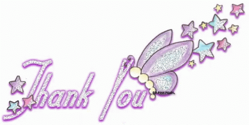 Thank You Glitter GIF - ThankYou Glitter Butterfly - Discover & Share GIFs