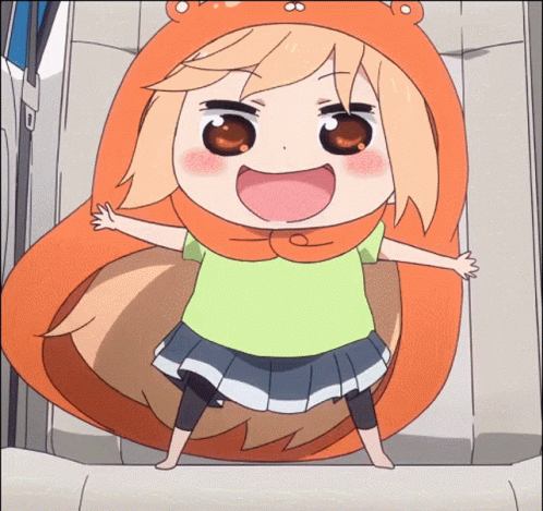 Poireau Volant Umaru GIF - PoireauVolant Umaru Umaruchan GIFs