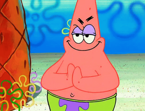 It's All Going According To Plan... GIF - Plotting Evil Patrick GIFs