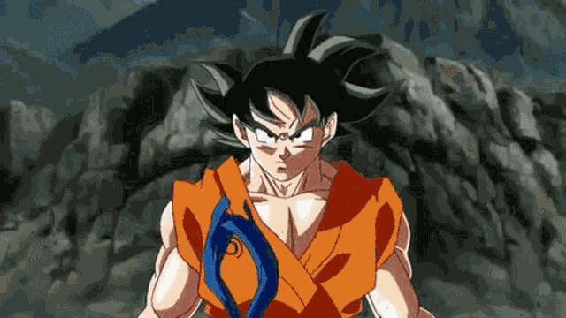 Goku Dragon Ball Gif Goku Dragonball Powerup Discover Share Gifs