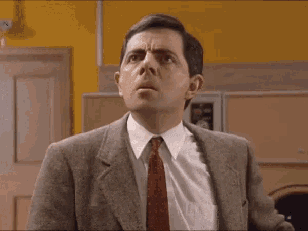 Mr Bean Come On GIF - MrBean ComeOn Frustrated - Discover & Share GIFs