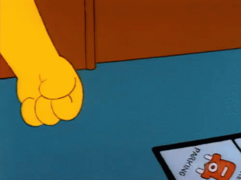 Monopoly Simpsons GIF - Monopoly Simpsons Masturbating GIFs