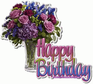 Bouquet Happy GIF - Bouquet Happy Birthday - Discover & Share GIFs