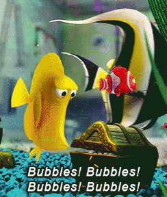 finding nemo fish bubbles