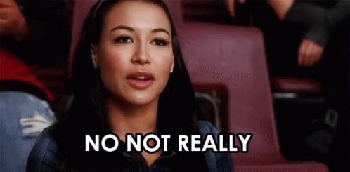No Not Really GIF - No NotReally NayaRivera - Discover & Share GIFs