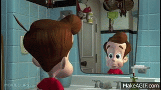 jimmy neutron hair gif