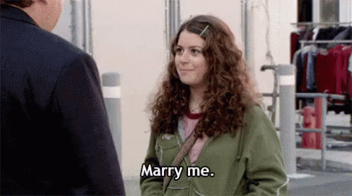 Image result for maeby marry me gif