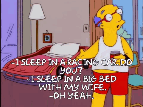 Homer Simpson Race Car Bed Gif Homersimpson Racecarbed Simpsons Discover Share Gifs Homer Simpson Race Car Bed Gif Homersimpson Racecarbed Simpsons Discover Share Gifs