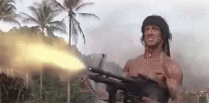 Rambo Pumped GIF - Rambo Pumped Gunfire - Descubre & Comparte GIFs