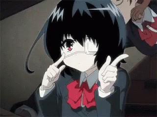 Mei Misaki Another GIF - MeiMisaki Another Anime - Discover & Share GIFs