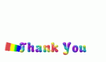 Thank You Rainbow Gif Thankyou Rainbow Colorful Discover Share