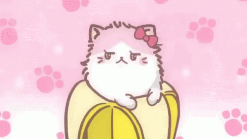 Bananya Banana GIF - Bananya Banana Cat - Descubre & Comparte GIFs