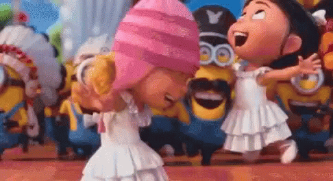 Despicable Me Agnes Gif Despicableme Agnes Imsohappy Discover Share Gifs