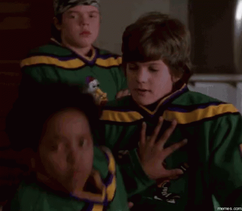 Image result for mighty ducks gif