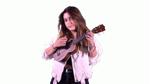Marta Soto Ukelele GIF - MartaSoto Marta Soto - Discover & Share GIFs