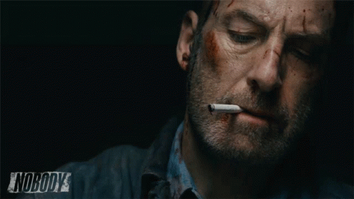 "NOBODY" is Someone Really Special and Sentimental and Positive 7 Smoke Hutch GIF - Smoke Hutch BobOdenkirk GIFs