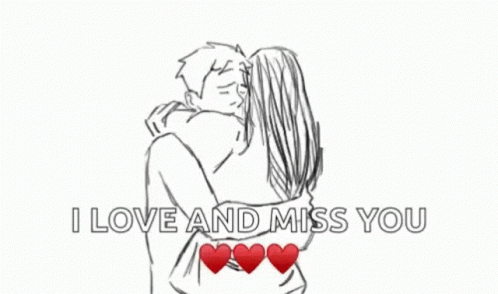 ILove And Miss You Hug GIF - ILoveAndMissYou Hug Sweet - Discover