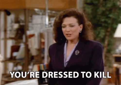 Youre Dressed To Kill Julia Sugarbaker GIF - YoureDressedToKill JuliaSugarbaker DixieCarter - Discover & Share GIFs