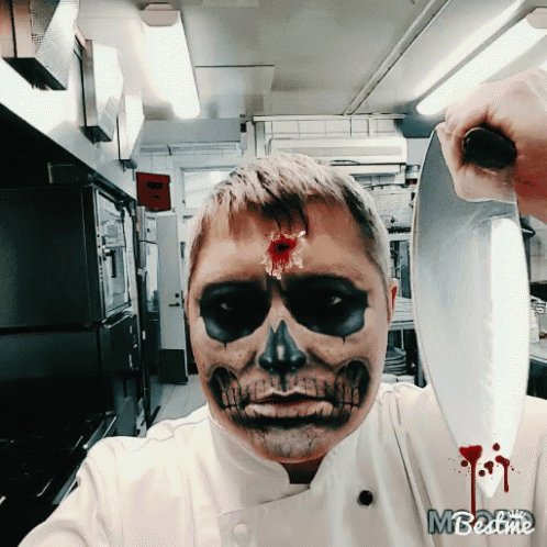 Image result for ZOMBIE CHEF GIF