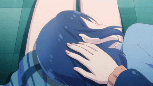 Adachi And Shimamura Head GIF - AdachiAndShimamura Head Pat - Discover & Share GIFs