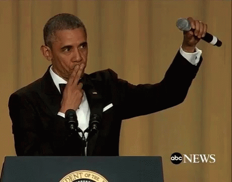 obama mic drop speech