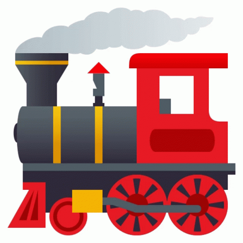 Locomotive Travel GIF - Locomotive Travel Joypixels - Discover & Share GIFs