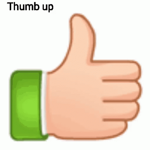 Chinese thumbs up gif