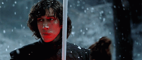 pic Kylo Ren Wet kylo ren star wars gif kyloren starwars adamdriver discover share gifs