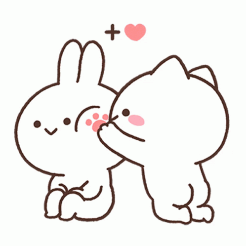 wallpapers Cute Animated Hugs And Kisses Gif cute cartoon hug gifs tenor
