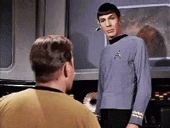 Image result for captain kirk gif