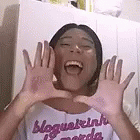 Blogueirinha Smile GIF - Blogueirinha Smile BlogueirinhaDeMerda GIFs