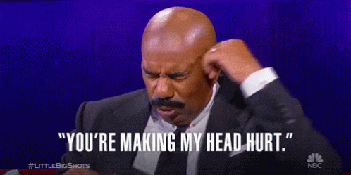 Youre Making My Head Hurt Tension GIF - YoureMakingMyHeadHurt MyHead Hurt -  Discover & Share GIFs