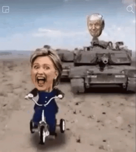 Hillary Trump GIF - Hillary Trump Tricycle GIFs
