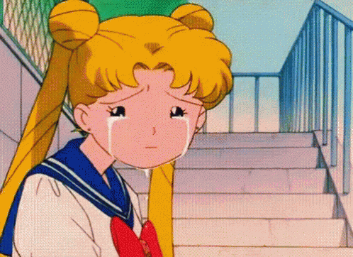 Cry Crying GIF - Cry Crying SailorMoon - Discover & Share GIFs
