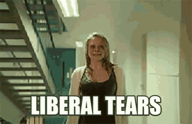 Crying Girl GIF - Crying Girl Liberal GIFs. 