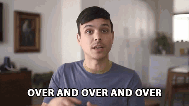 Over And Over And Over Mitchell Moffit Gif Overandoverandover Mitchellmoffit Asapscience Discover Share Gifs Over And Over And Over Mitchell Moffit Gif Overandoverandover Mitchellmoffit Asapscience Discover Share Gifs