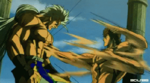 Image result for anime speed punch gif