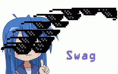 Image result for anime swag gif