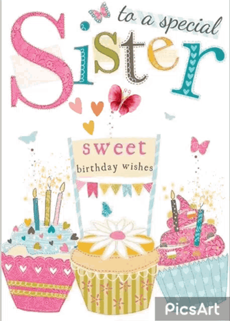 Special Sister Cupcakes GIF - SpecialSister Cupcakes Sweet - Discover ...