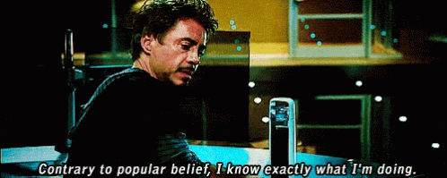 Tony Stark Belief GIF - TonyStark Belief IKnow - Discover & Share GIFs