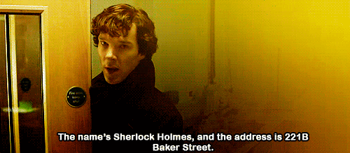 When Someone Asks Who The Hell I Think I Am Gif Sherlockholmes Benedictcumberbatch Wink Discover Share Gifs