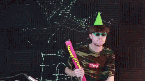 Party Popper Party Hat GIF - PartyPopper PartyHat Celabration GIFs