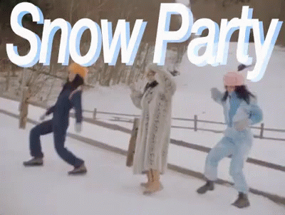 Snow Party Gifs Tenor