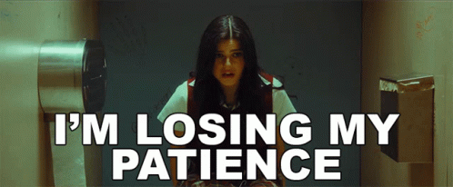 Im losing in. Пэйшнс (patience). No patience. Everyday im loosing my Mind. Im out