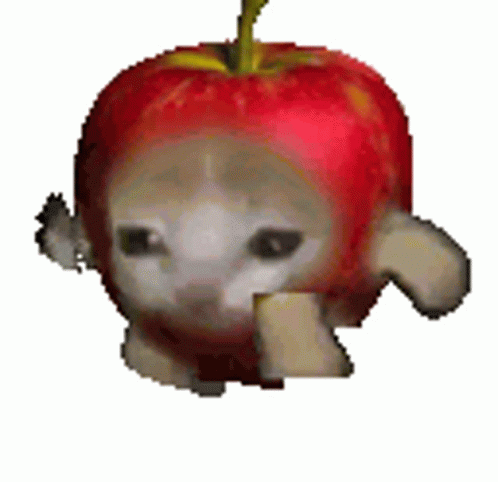 apple crying animated gif