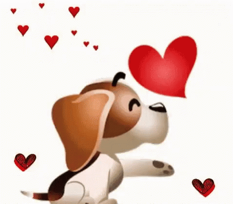 Dog Heart GIF - Dog Heart Puppy - Descubre & Comparte GIFs