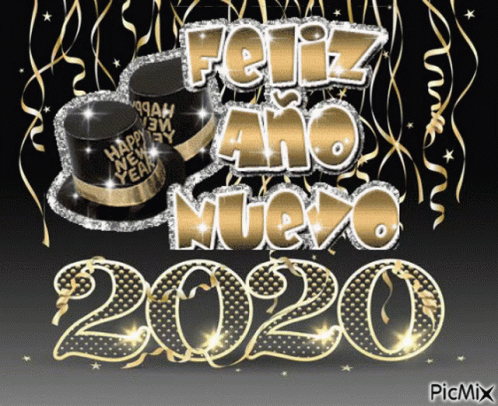 2020 Feliz Año Nuevo GIF - 2020 FelizAñoNuevo HappyNewYear GIFs
