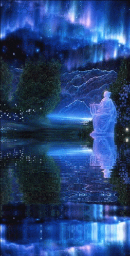 Wetenschappers Beweren Dat De Kwantumtheorie Bewijst Dat Het Bewustzijn Bij De Dood Naar Een Ander Universum Gaat 9 Via Angel-Wings Water Animation GIF - WaterAnimation GIFs