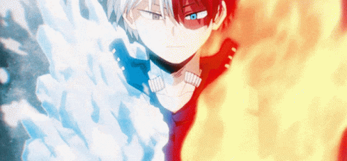 feu et givre todoroki