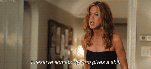 Image result for you deserve better gif
